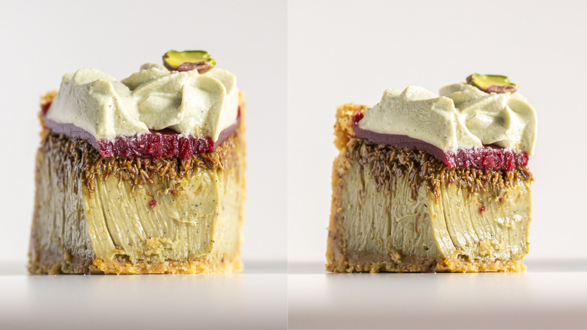 Cheesecake receptas "Traški pistacija"