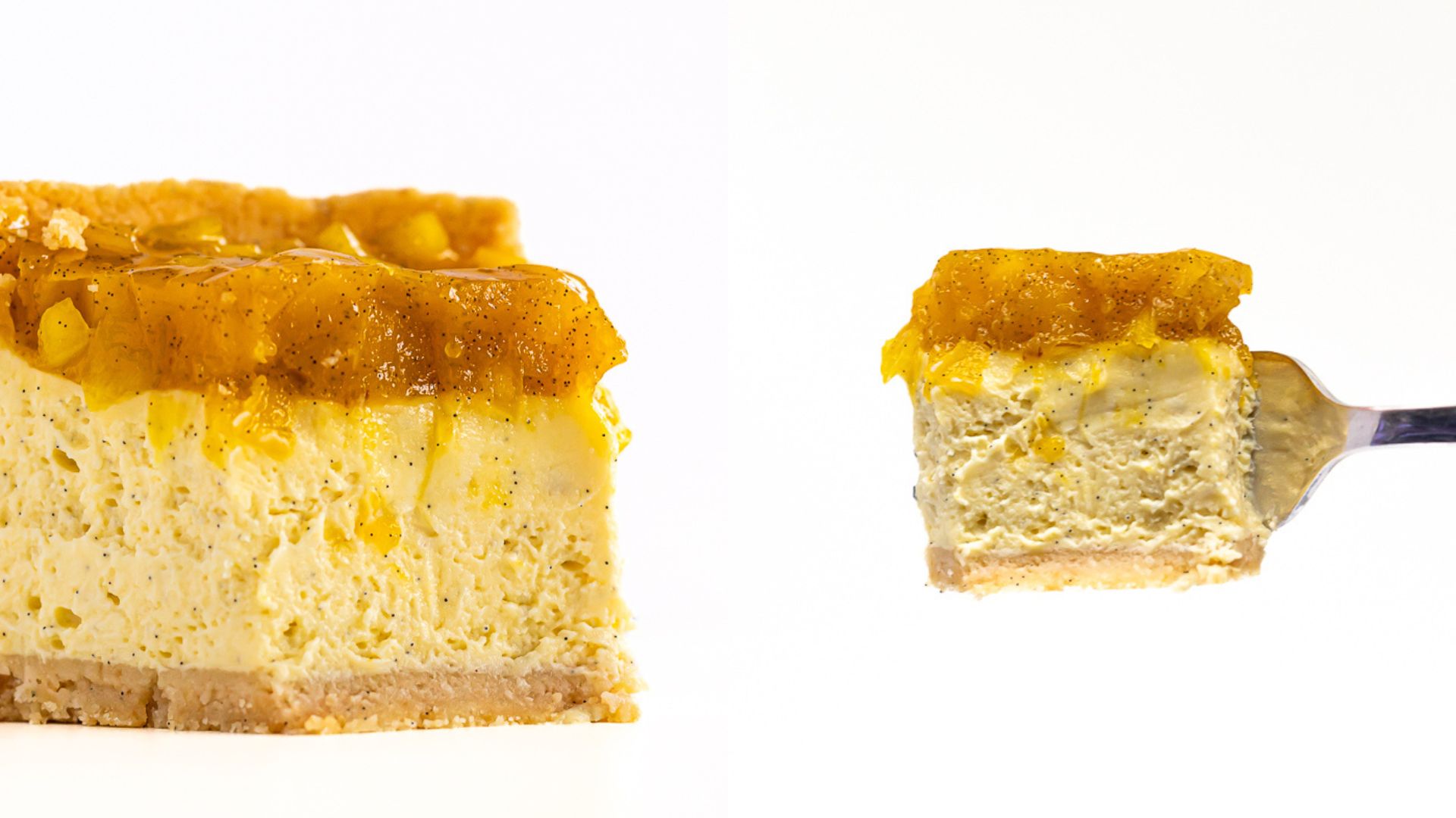 Cheesecake receptas "Vasara tropikuose"