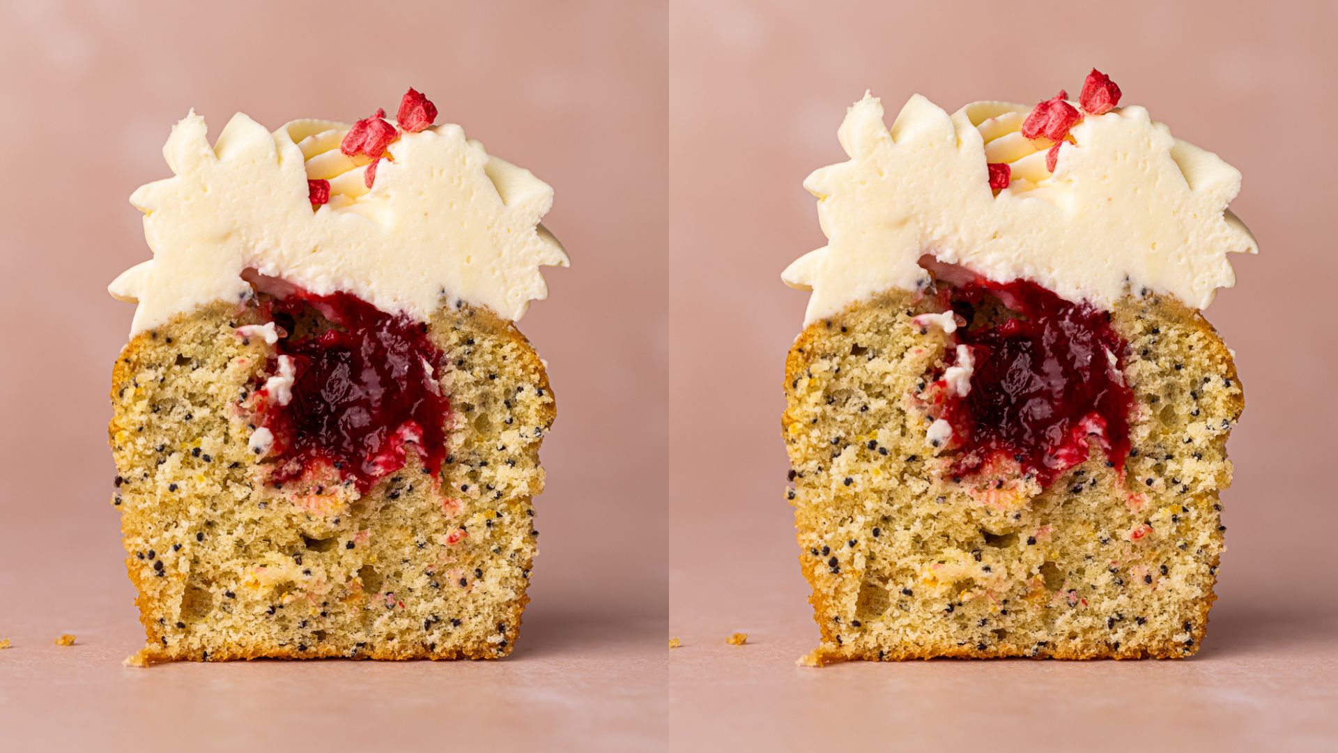 Keksiukų receptas "Spanguolė"